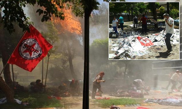 Bom Bunuh Diri ISIS Tewaskan 28 Warga di Suruc, Turki
